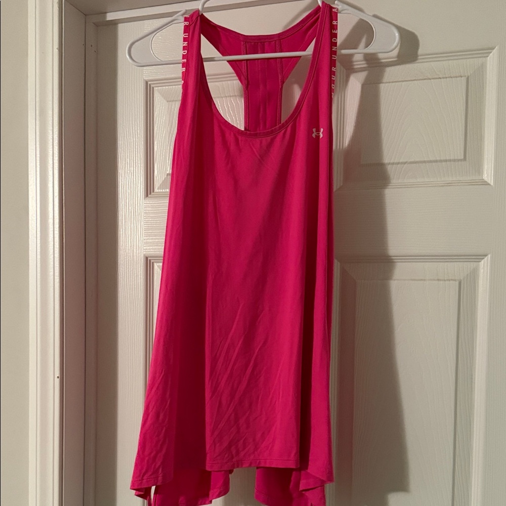 Under Armour Women's Bright Pink Racerback Tank